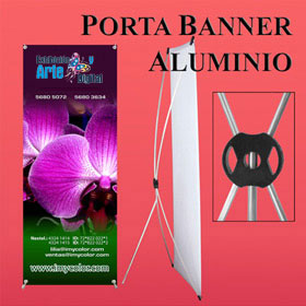 Porta Banner Aluminio